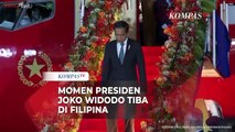 Momen Presiden Joko Widodo Tiba di Filipina Disambut Menlu hingga Para Dubes