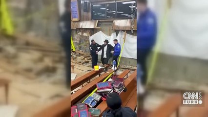 ABD'de sinagogun altında gizli tünel