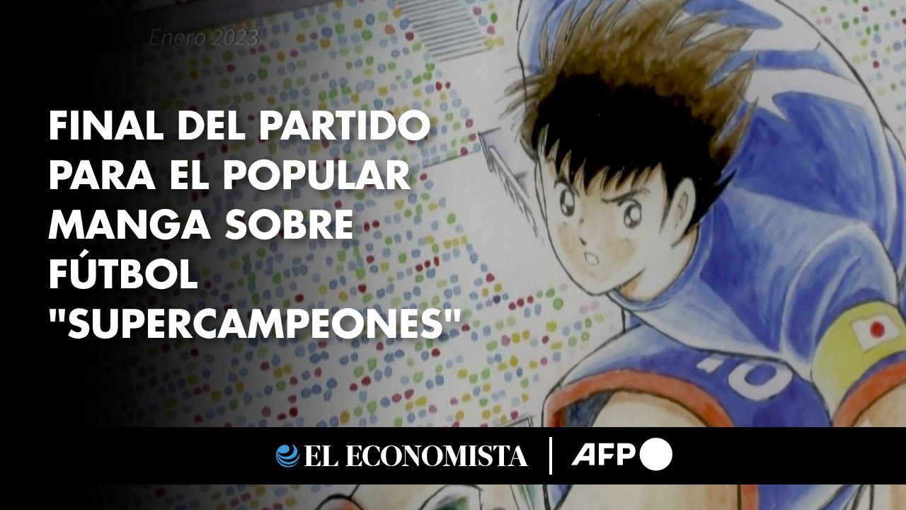Final del partido para el popular manga sobre fútbol "Supercampeones"