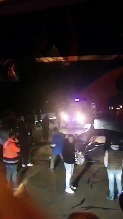 Sinop Boyabat Yolunda feci kaza