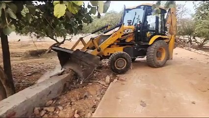 अवैध फॉर्म हाउस योजना की ध्वस्त