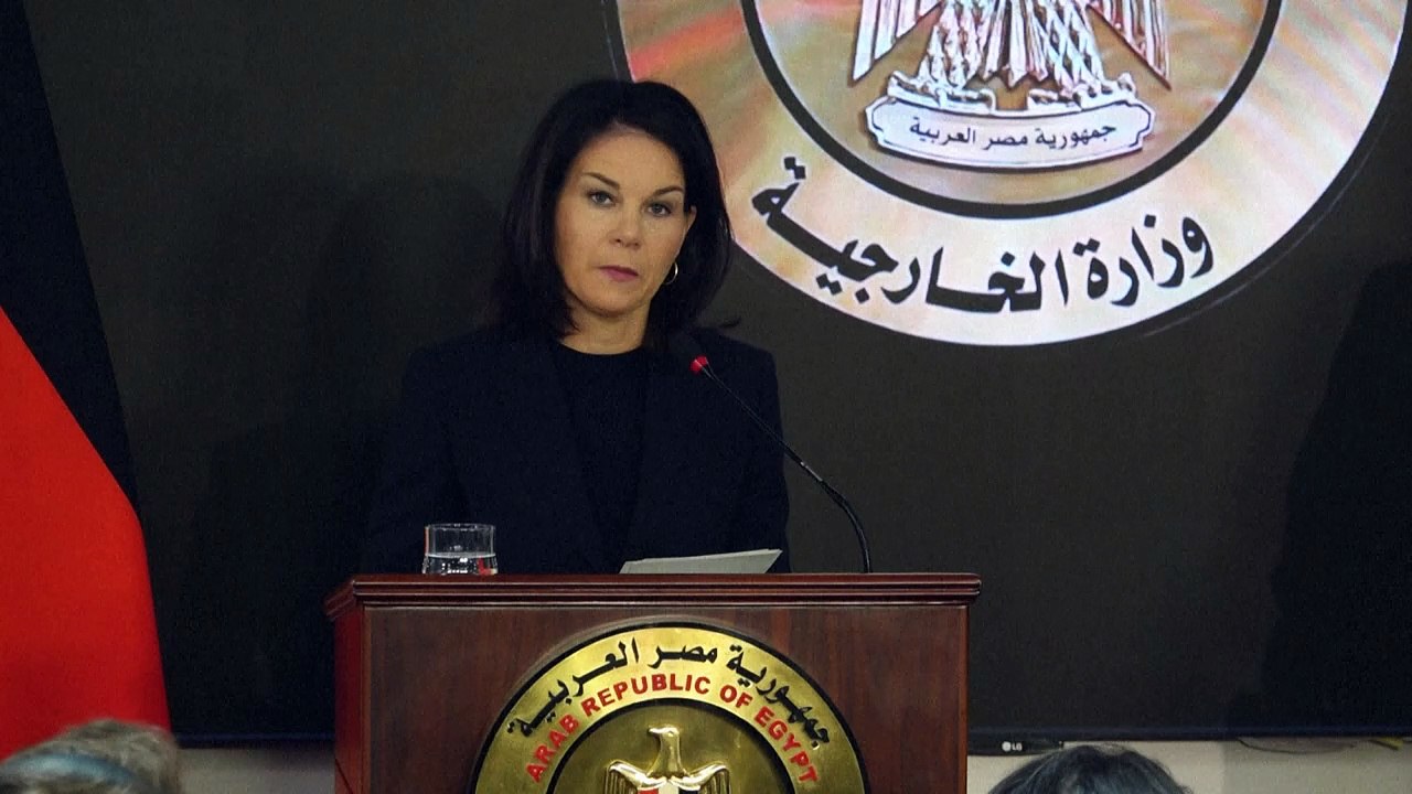 Baerbock: Das Leid unschuldiger Palästinenser kann so nicht weitergehen