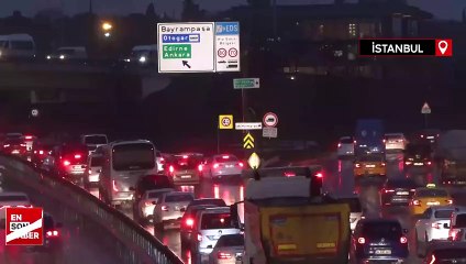 İstanbulluların çilesi! Trafik durma noktasına geldi
