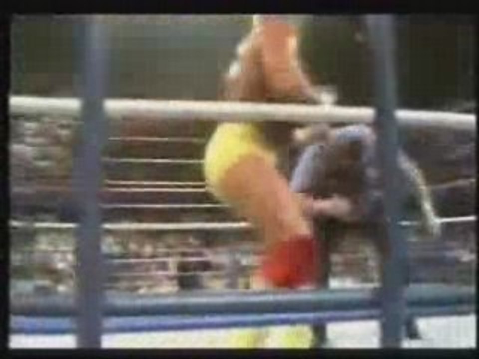 SNME - WWF Title - Hulk Hogan vs Big Bossman
