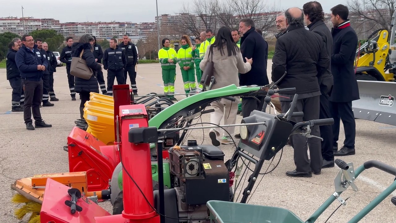 Torrejón de Ardoz prepara un amplio dispositivo para hacer frente a posibles nevadas