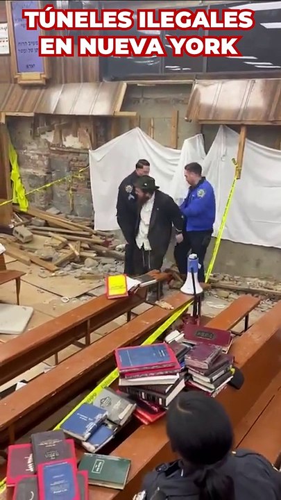 Los túneles ilegales encontrados en las sinagogas de Nueva York