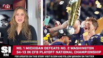 Michigan Defeats Washington in CFB National Championship