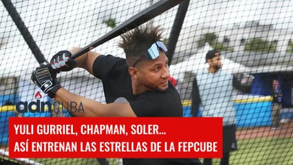 YULI GURRIEL, CHAPMAN, SOLER…  ASÍ ENTRENAN LAS ESTRELLAS DEL CUBA “PATRIA Y VIDA” PARA GANAR LA SERIE INTERCONTINENTAL