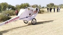 नागौर जिले के युवक ने  कबाड़ से बनाया हेलीकॉप्टर, उड़ान भरने की तैयारी