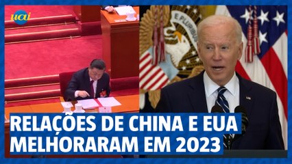 Relações de China e Estados Unidos melhoraram em 2023