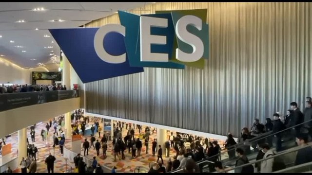 Ces 2024, il taglio del nastro alla fiera tech a Las Vegas