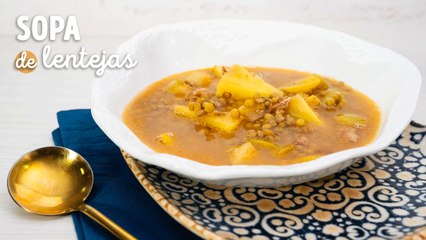 Sopa de lentejas con tocino: ¡Receta saludable y deliciosa!