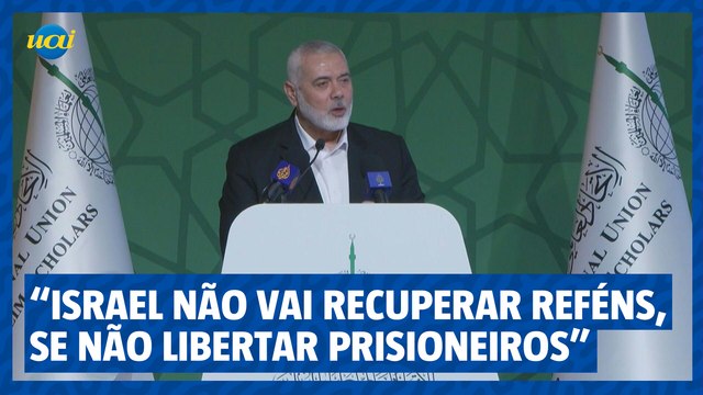 Hamas afirma: 'Israel não vai recuperar um único refém, se não libertar todos os prisioneiros'