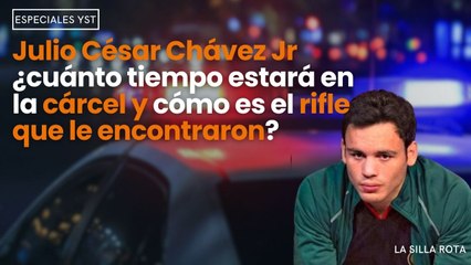 #juliocesarchavezjr ¿Cuánto tiempo estará en la #cárcel y cómo es el #rifle  que le encontraron?