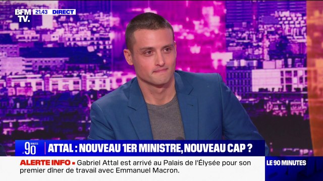 Aleksandar Nikolic (RN): Gabriel Attal, c'est des grandes annonces qui ne sont jamais suivies