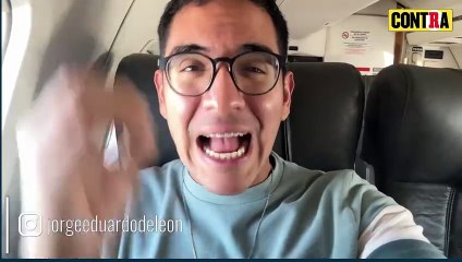 Youtuber viaja completamente solo en avión de Mexicana de Aviación