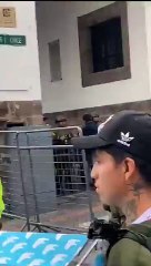 Se produce un tiroteo cerca del Palacio de Gobierno de Ecuador en Quito