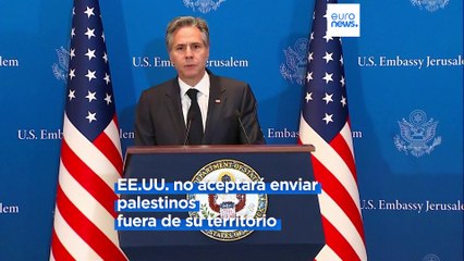 Blinken insta a Israel a mejorar la protección de los civiles y aumentar la ayuda a Gaza