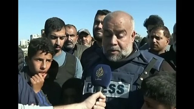 استشهاد حمزه نجل وائل الدحدوح وصديقة الشهيد مصطفى ثريا