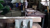 Drilling holes in brass Knife Rotatory Mascut Pump Mechanical Works