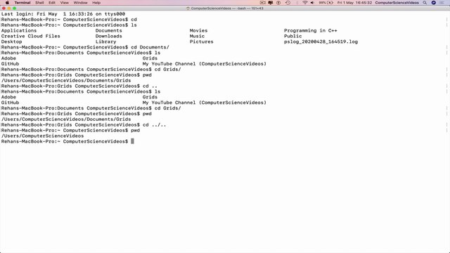 5 TERMINAL Commands To Change Directory For Beginners & Basic Programmers | New