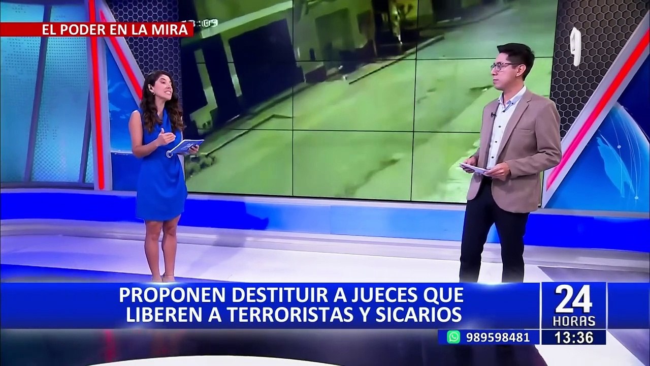 Congreso: presentan PL para destituir a magistrados que liberen a sicarios y violadores