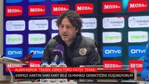 Fatih Tekke, Ankaragücü maçı sonrası konuştu: Zararlı çıktığımız bir maç oldu