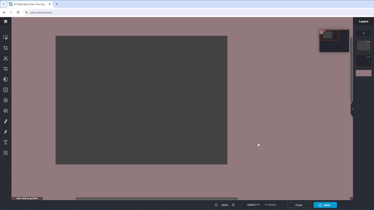 Pixlr X Section 4 Navigation Methods
