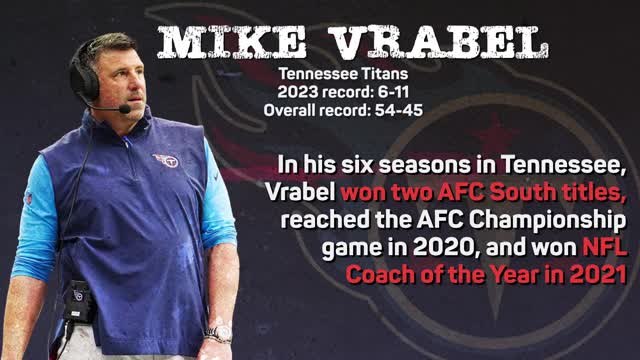 Titans sack Vrabel – NFL Black Monday strikes again
