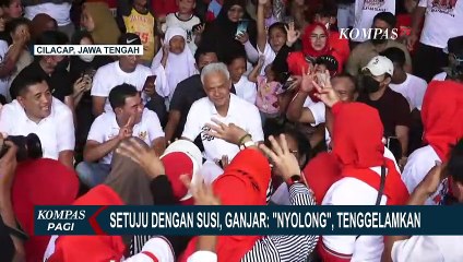 Ganjar Setuju dengan Susi soal Berantas Ilegal Fishing di Indonesia: Nyolong Ikan, Tenggelamkan!