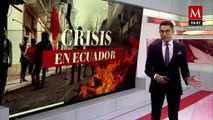 Policías detienen a 13 personas en instalaciones de TC Televisora en Ecuador