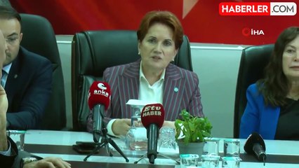 Akşener: Seçimlere iyi ki de hür ve müstakil olarak bu seçime giriyoruz
