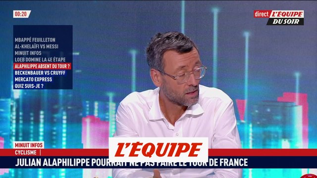 Alaphilippe «a priori» pas sur le Tour en 2024 - Cyclisme - Tour de France