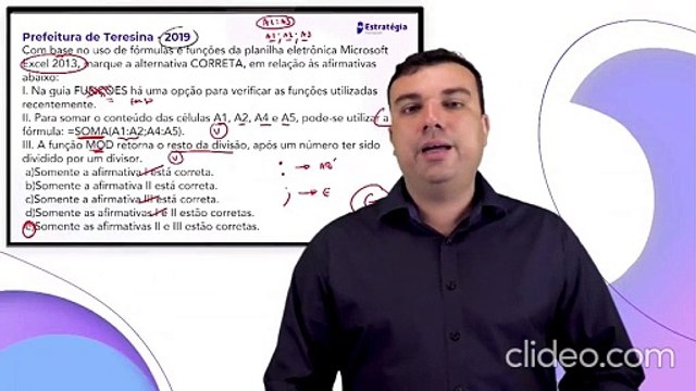 69. Fórmulas - Funções matemáticas e trigonométricas - Parte 03 - Informática