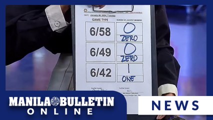 Solo bettor wins P16.8-M Lotto 6/42 jackpot