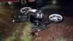 Motociclista fica ferido em acidente na marginal da BR-277 no Cascavel Velho