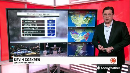 Plains, Midwest facing back-to-back snowstorms