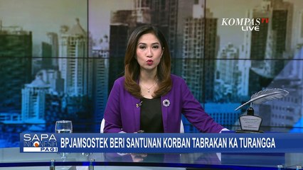 Download Video: BPJamsostek Beri Santunan ke Ahli Waris Korban Tabrakan KA Turangga