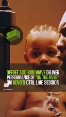 Offset and Son Wave Deliver Performance Of _On The River_ On VEVO's Ctrl Live Session