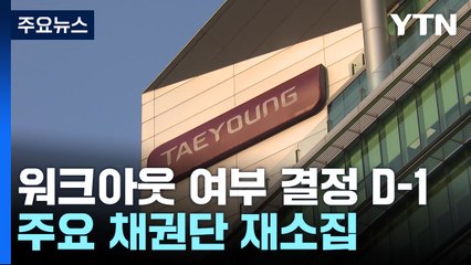 워크아웃 여부 결정 D-1...주요 채권단 재소집 / YTN