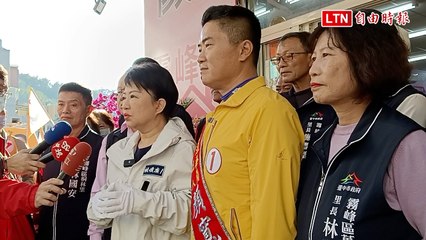 台中選戰倒數3天！盧秀燕陪顏寬恒掃街，呼籲選擇肯做事的人🗳️