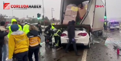 Kamyona Ok Gibi Saplandı: 17 Yaşındaki Kayra Öldü