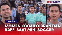 Momen Kocak Gibran Dan Raffi Ahmad Ganti Baju Bola Di Rumah Warga, Pakai Jersey 'Samsul'