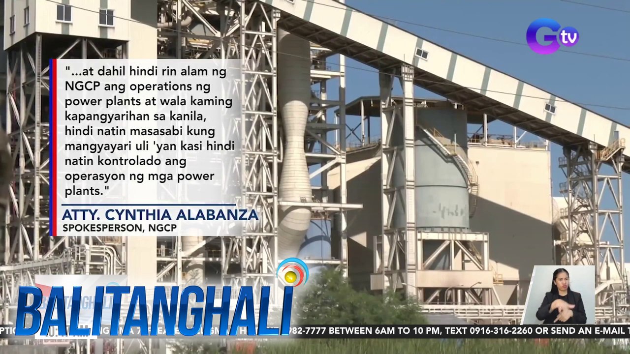 NGCP: Supply ng kuryente sa Panay Island, stable na pero hindi masasabi kung mauulit ang malawakang brownout | BT