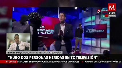 "Las imágenes que vimos no son de personas, son de terroristas": Daniel Borja
