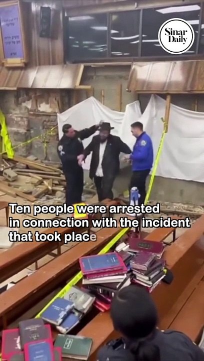 Turmoil Unleashed: Unholy Riot Rocks Brooklyn Synagogue Amidst Allegations of Illegal Underground Tunnel