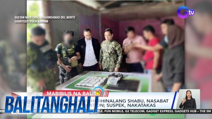 P6.8M halaga ng hinihinalang shabu, nasabat sa buy-bust operation; suspek, nakatakas | BT