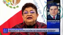 Ernestina Godoy se comportó como subalterna de Sheinbaum: Javier M