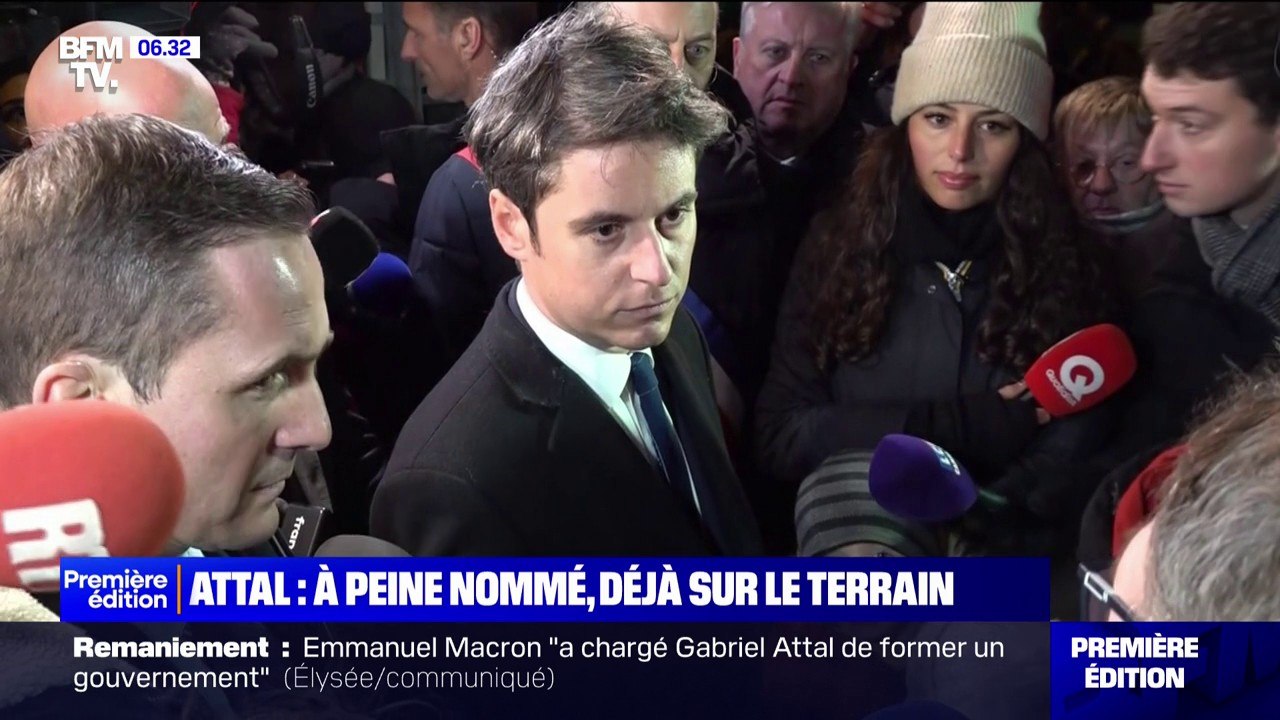 Pas-de-Calais: les images du premier déplacemen...