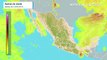 Viento severo afectaría varias zonas de México